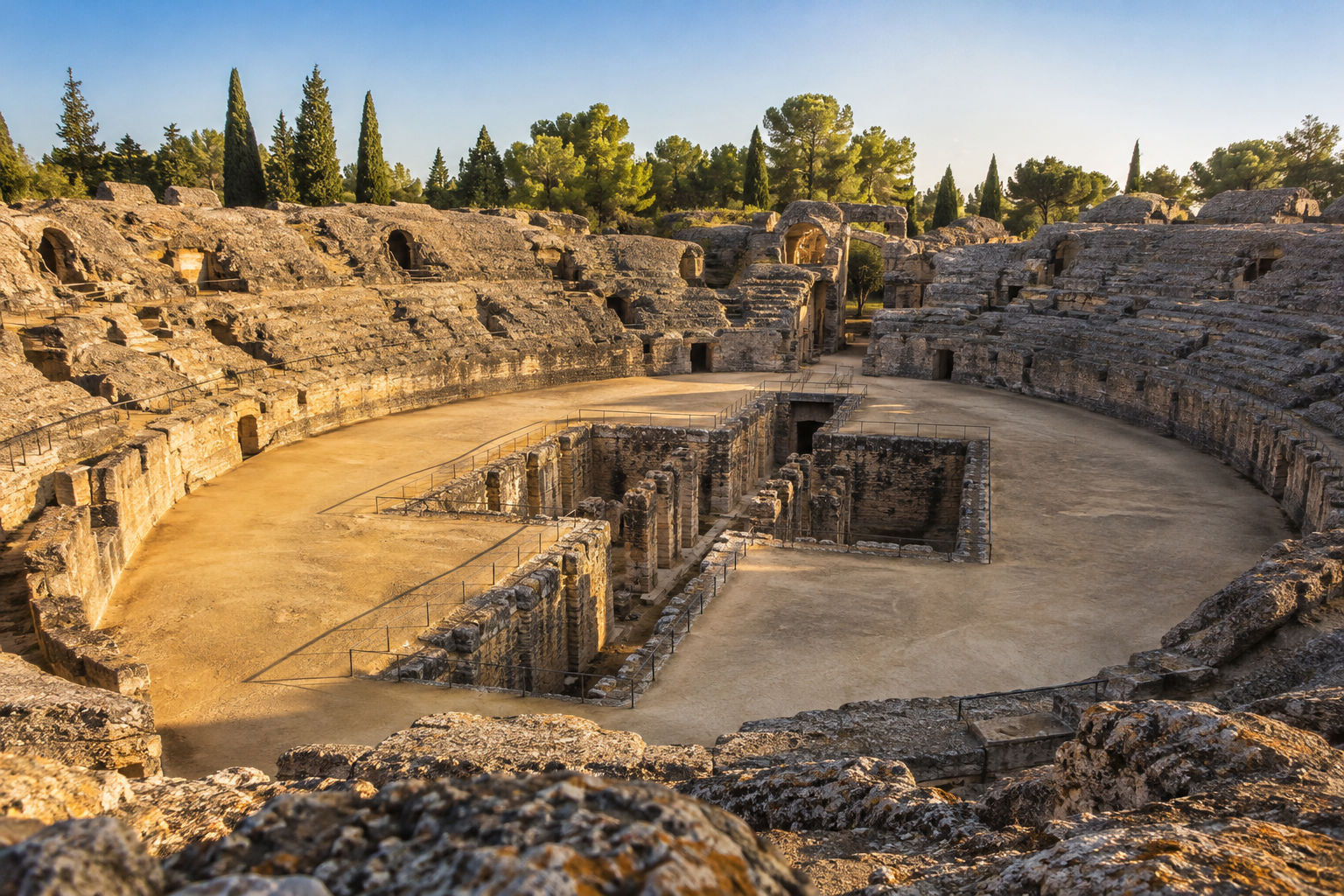 Itálica Before Seville’s Cathedrals, Palaces and Fortresses