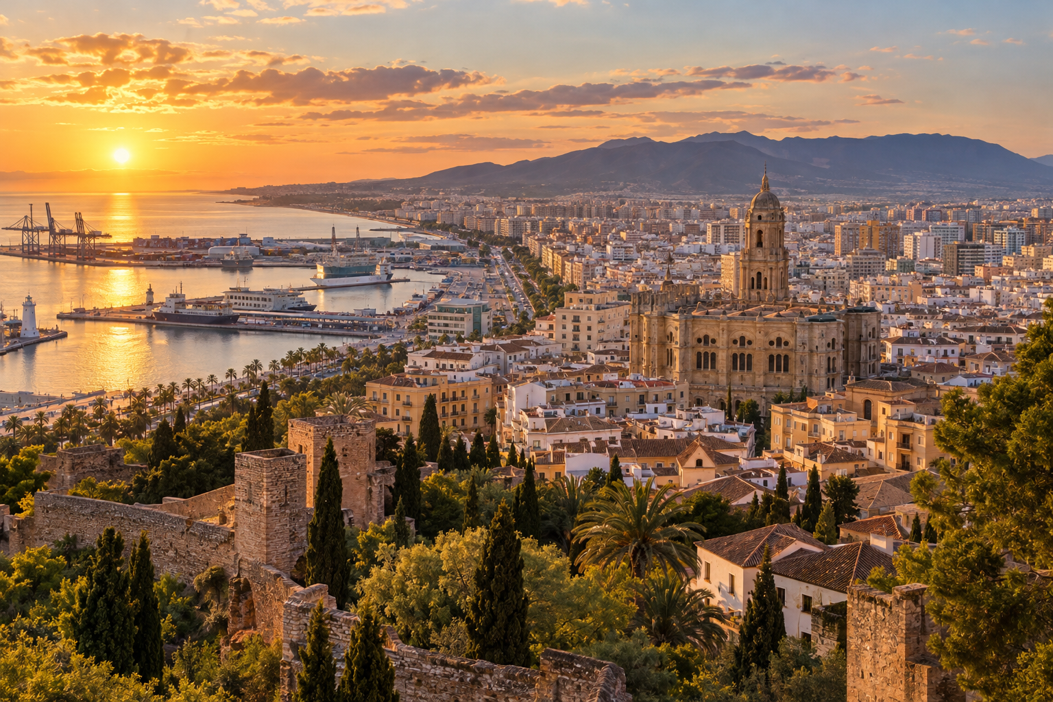 Málaga With Family: Planning Your Trip by Private Car
