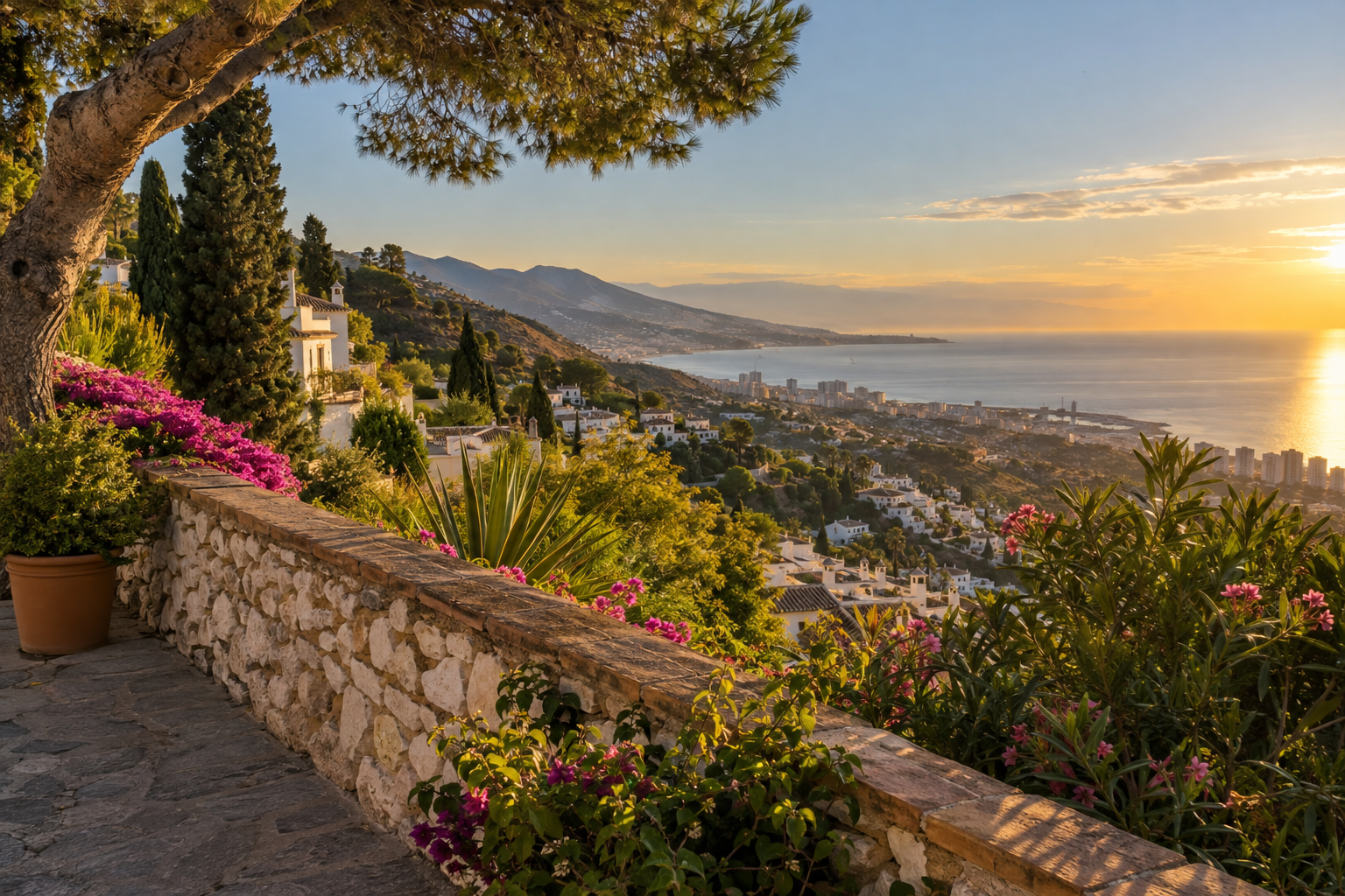 Mijas’ Most Beautiful Viewpoints: Village, Hills and Sea