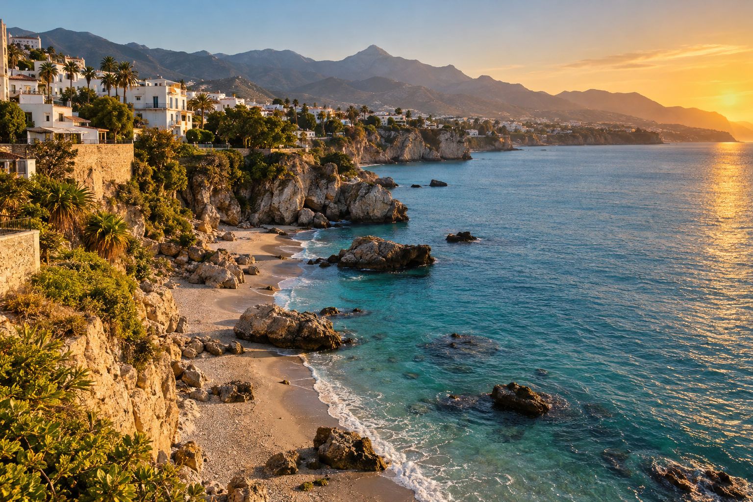 Nerja in a Day: Sea Views, Ancient Caves and Old Streets