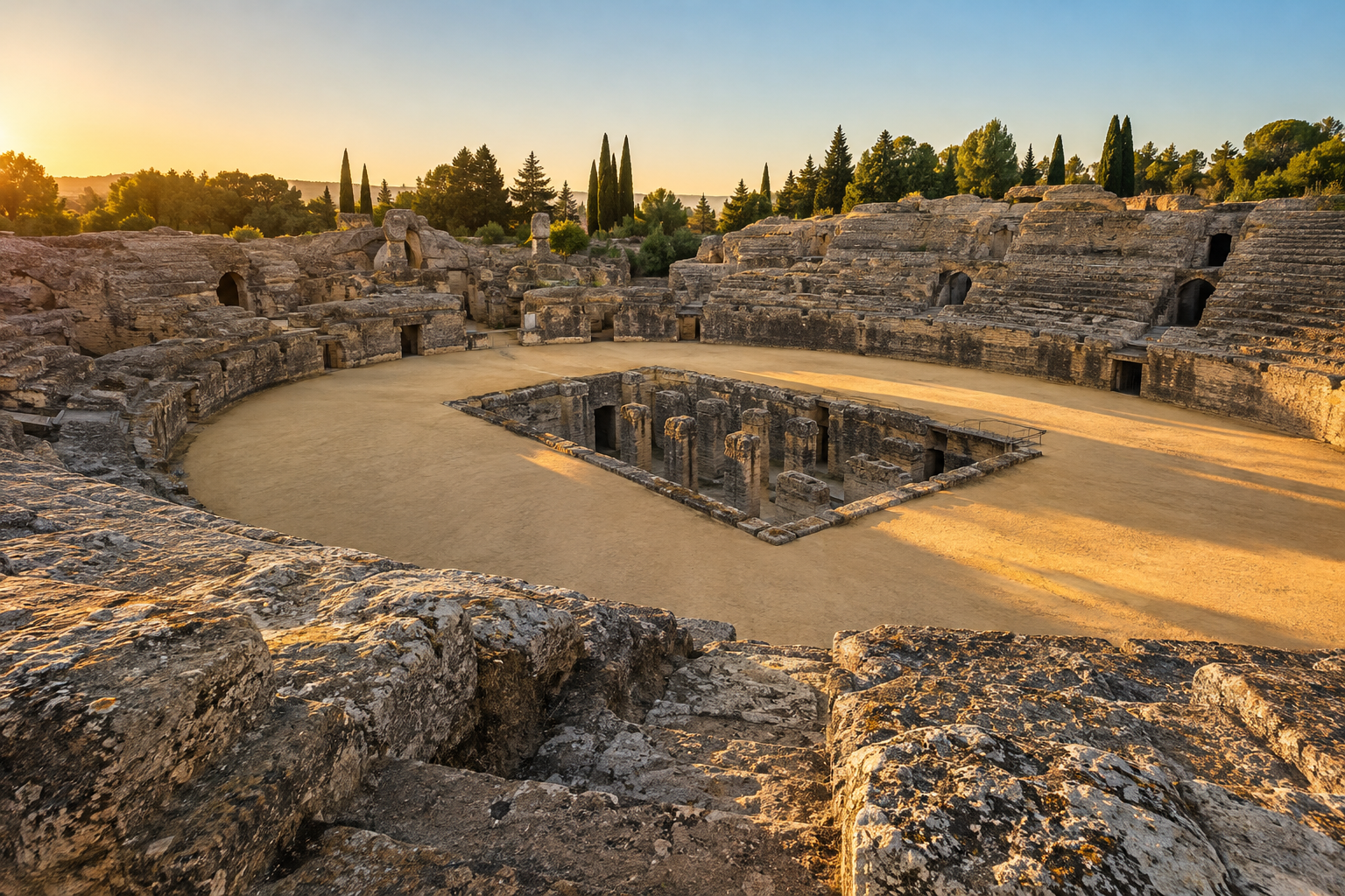 Walking Itálica: From Roman Settlement to Imperial Grandeur